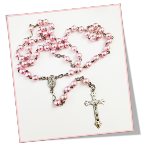 Baby Pink Rosary