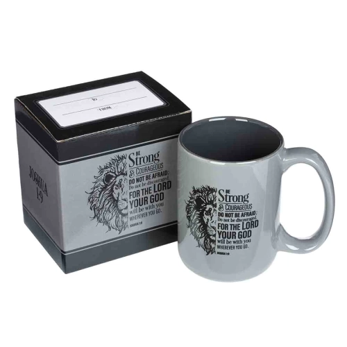 Be Strong and Courageous - Do not be Afraid- Mug
