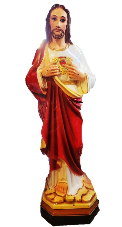 1 Meter Sacred Heart of Jesus Statue - Import