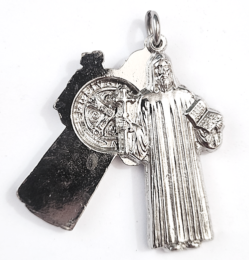 St Benedict Pendant - 4cm