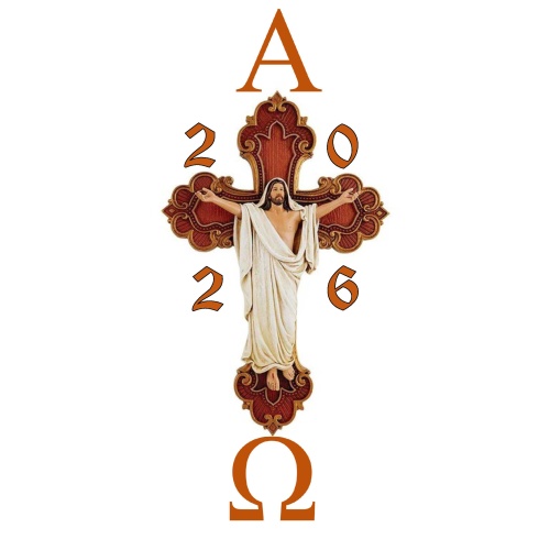 Risen Christ Paschal Easter Candle - 100 x 800mm
