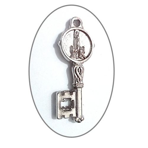 32mm Fatima Key Pendant