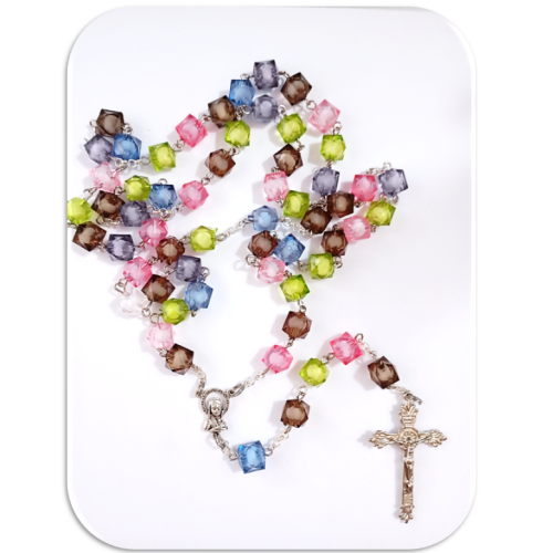 Jellybeans Square Window Rosary