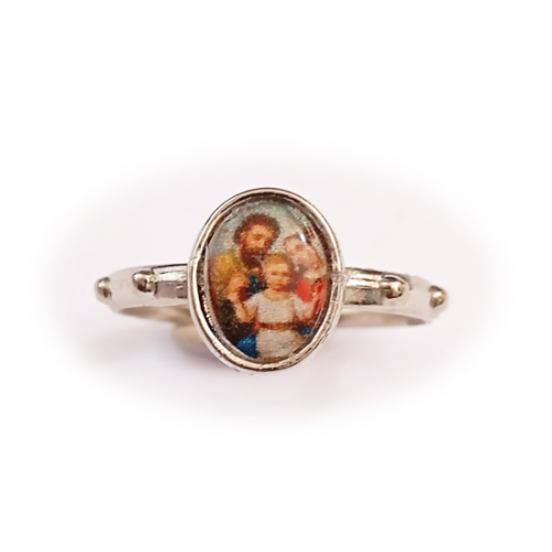 Holy Family Rosary Ring