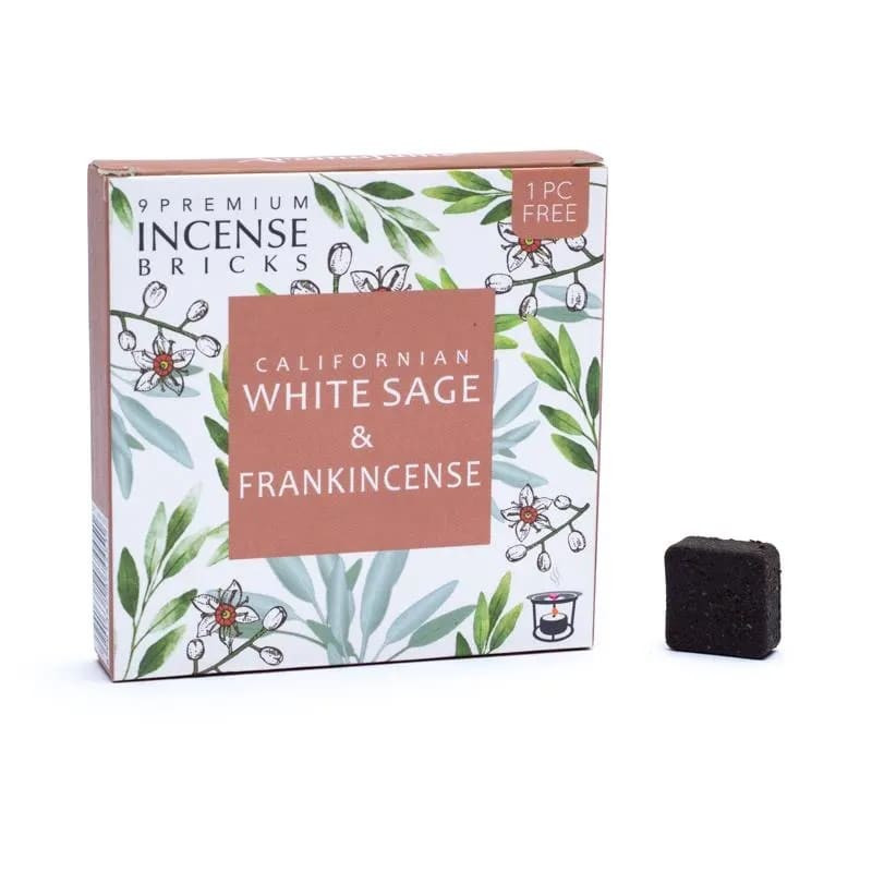 White Sage & Frankincense Aroma Fume Briquettes - Image 6