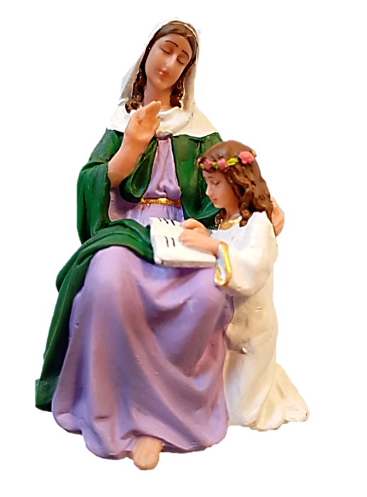13cm St Anne Statue
