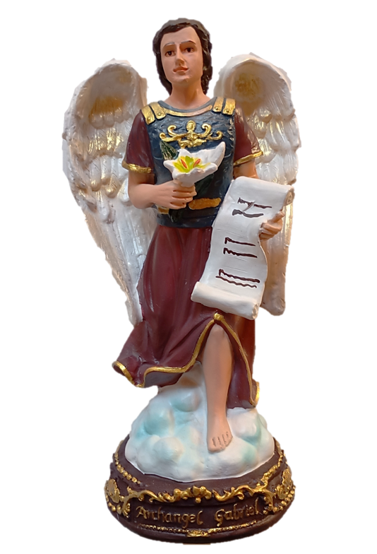 20cm St Gabriel the Archangel Resin Statue