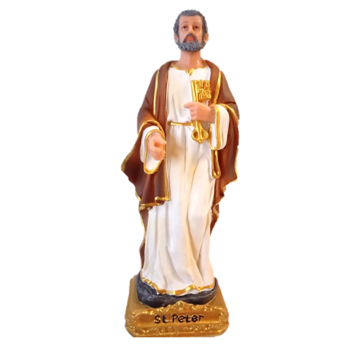 20cm St Peter Statue
