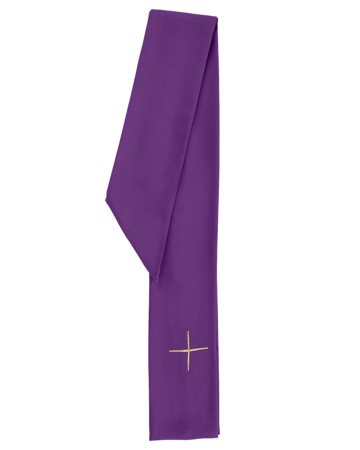Haftina House Chasuble - Cream with open Cross & Wheat - Poland Import - Image 8