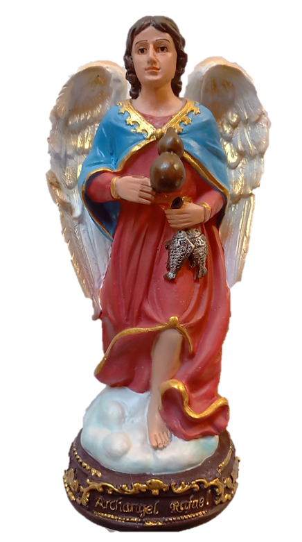 20cm St Raphael the Archangel Resin Statue