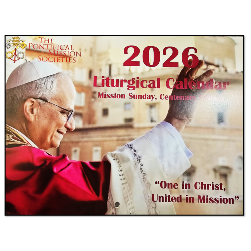 2026 - Liturgical Wall Calendar - The Pontifical Mission Societies