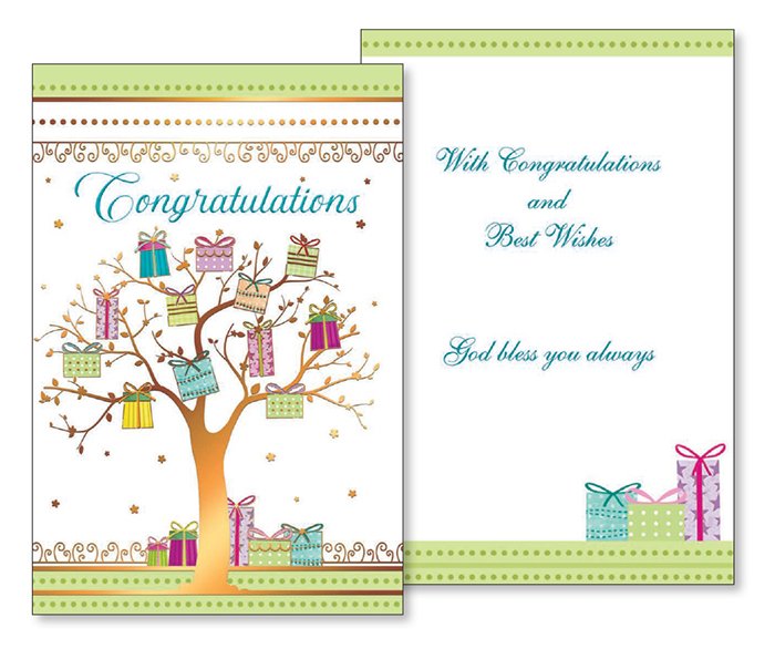 Congratulations - Greeting Card
