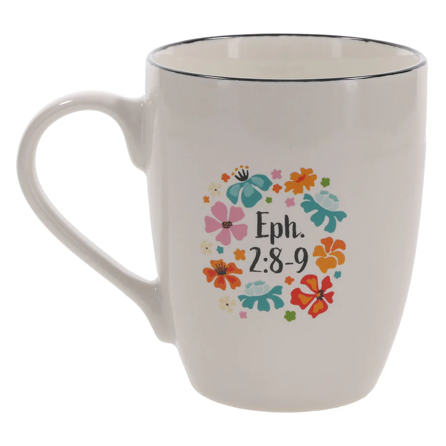 By Grace Alone Ceramic Mug - Image 3