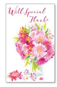 With Special Thanks Greeting Card