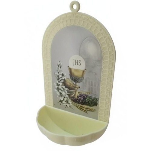 Holy Water Font - 13cm long x 7.5cm wide