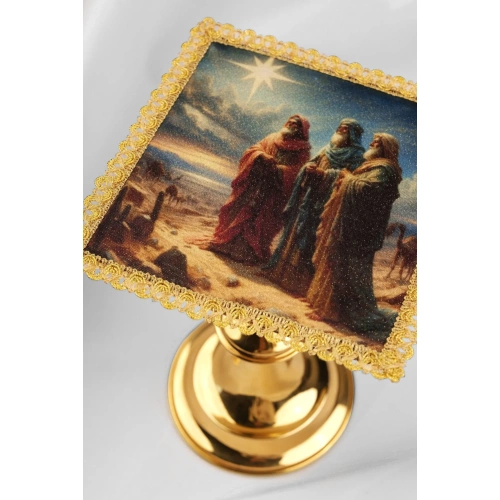 Haftina House Altar Linen Set - 3 kings (Pall, Corporal, Lavabo Towel and Purificator)