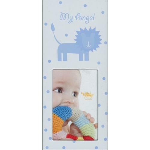 Metal Photo Frame - Boy - 15cm T x 6.5cm W