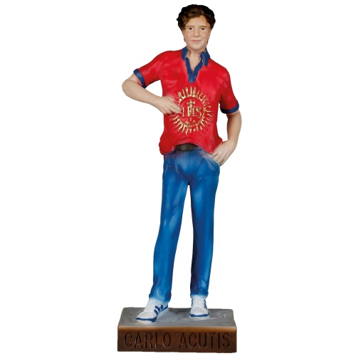 21cm Carlo Acutis Statue - Resin
