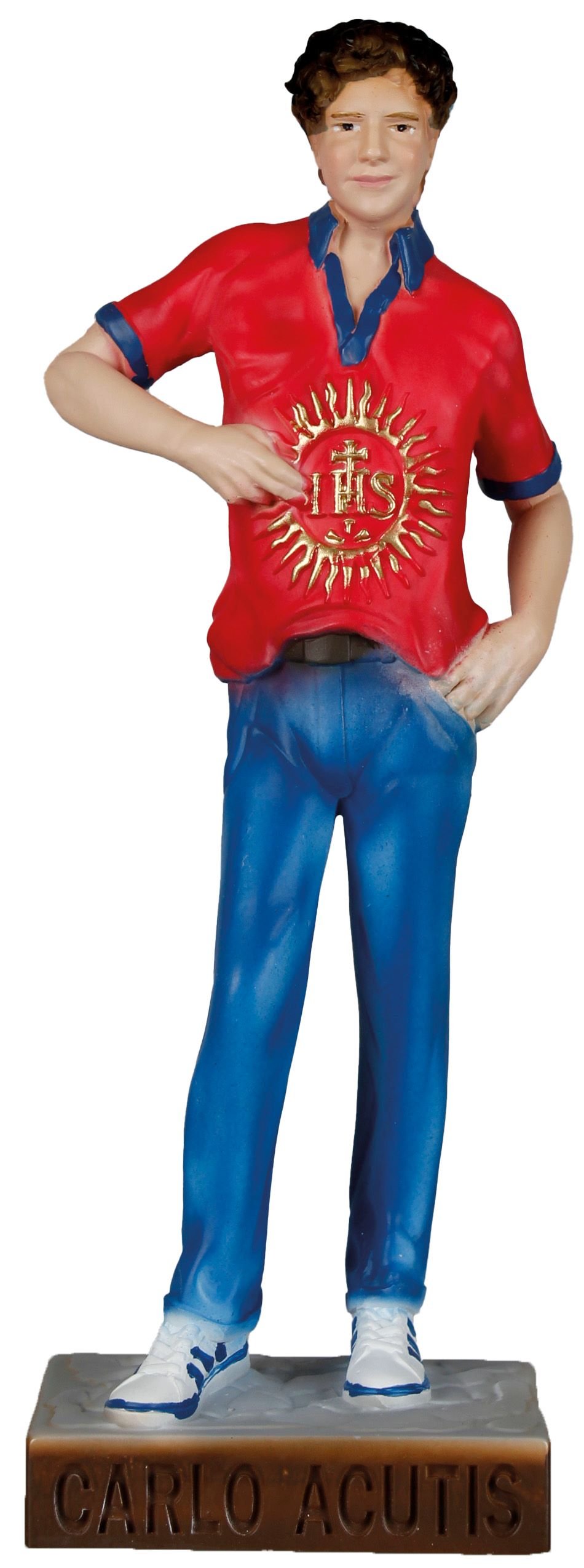 21cm Carlo Acutis Statue - Resin