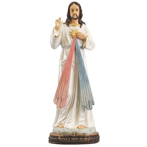 61cm Divine Mercy Statue - Resin/Fiberglass