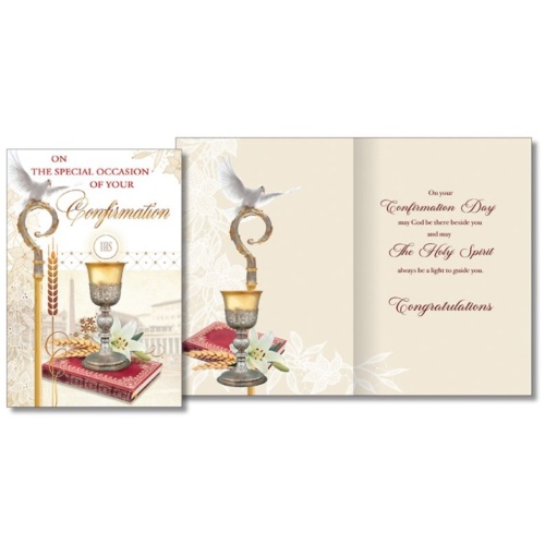 On the Special Occasion of Your Confirmation Greeting card