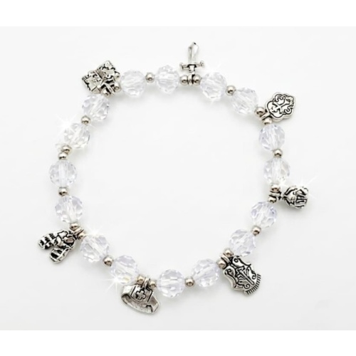 Full Armour of God Crystal Acrylic bracelet