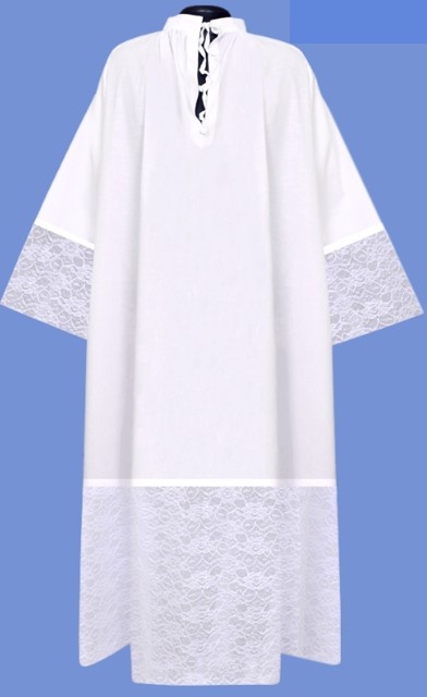 Imported Alb with Lace
