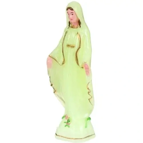 25cm Luminous Glow in the Dark Statue of Our Lady of Grace