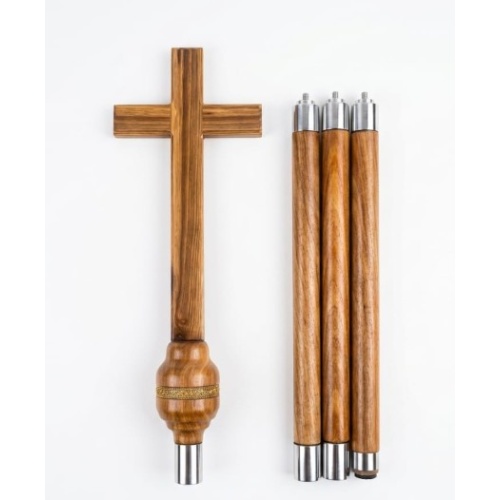 Processional Cross - 201cm long/4pieces - Solid Kiaat
