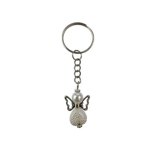 Pearl Angel Keychain - Bonbonnière Gift
