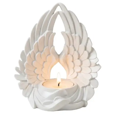 11.5cm Angel Wing Tea light candle holder