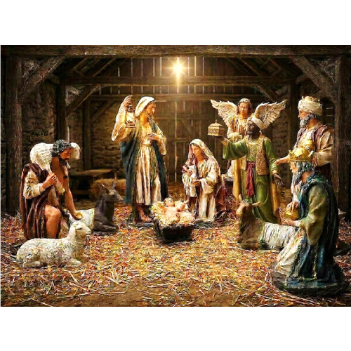90cm - 11 piece Nativity - HUGE - *ON SPECIAL* - 1 IN STOCK (Shipping not included)