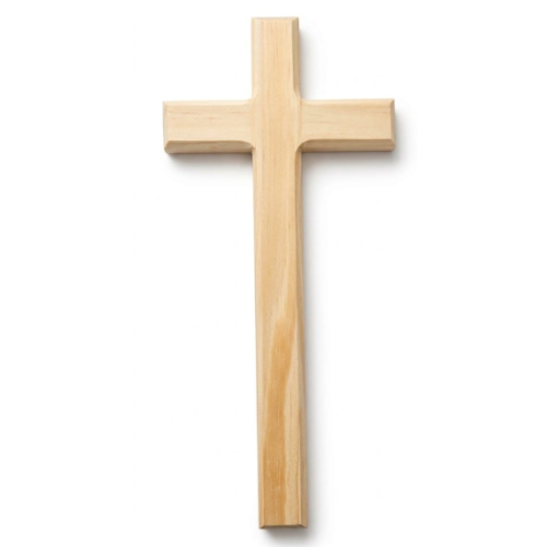 33cm Solid Pine Wall Cross