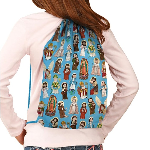 Saints Drawstring Backpack