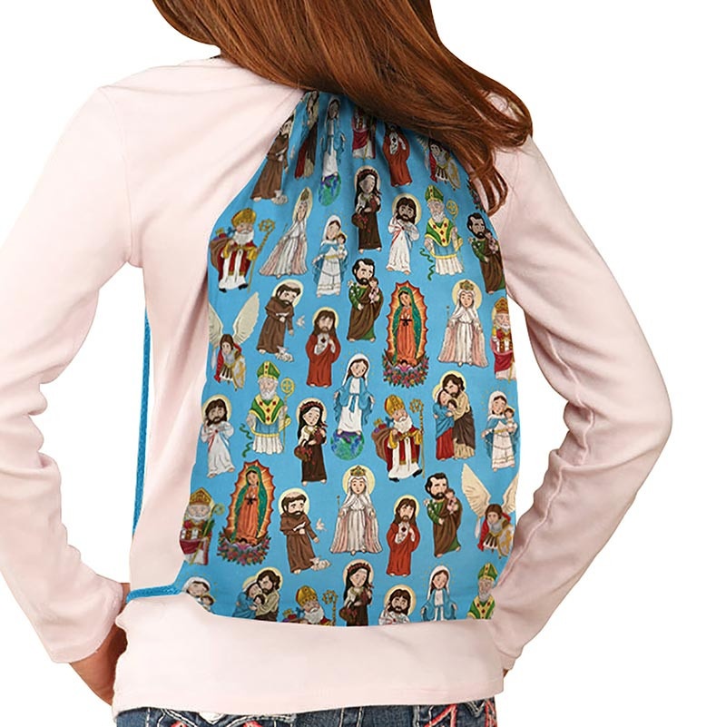 Saints Drawstring Backpack